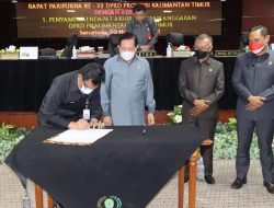 APBD Kaltim 2022 Disahkan Rp11,5 Triliun