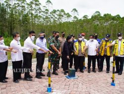 Bersama Panglima TNI, Puan Tinjau Pembangunan IKN Nusantara