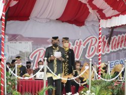 Plt. Bupati Hamdam Pimpin Upacara HUT Kabupaten PPU Ke-20