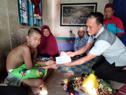 Komunitas PPU Peduli Bantu Pederita Tumor Tulang di Petung