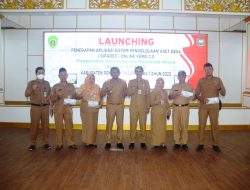 Plt. Bupati PPU, Hamdam Launching Penerapan Aplikasi SIPADES