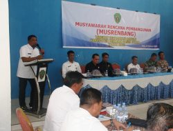 Buka Musrenbang Kecamatan Babulu , Hamdam Berharap Keinginan Masyarakat  Bisa Terjawab