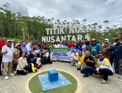 Bupati PPU Dampingi Rektor UGM dan Kagama Kunjungi IKN Nusantara