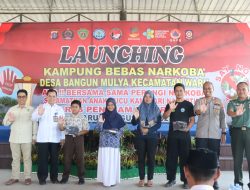 Sekda PPU Hadiri Launching Kampung Bebas Narkoba