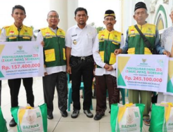 Bupati PPU Salurkan Bantuan Baznas untuk Mustahik