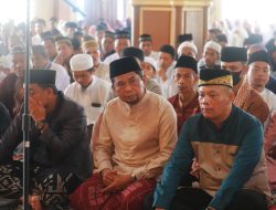 Bupati PPU Hadiri Salat Idul Fitri di Kecamatan Sepaku