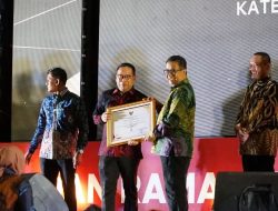 Malam Anugerah dan Ramah Tamah HUT Provinsi Kaltim Ke-67, Pemkab PPU Terima Panji Keberhasilan I, II, dan III di Berbagai Bidang