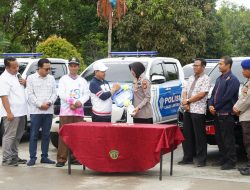 Pemkab PPU Serahkan Kendaraan Operasional Kepada Jajaran Kepolisian dan TNI AL