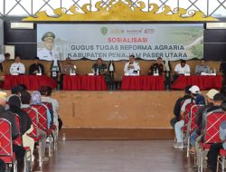 Pemkab PPU Gelar Sosialisasi Reforma Agraria Terhadap Subjek Terdampak Pembangunan Bandara VVIP dan Jalan Tol