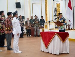 Makmur Marbun Lantik 109 Pejabat Administrator dan Pengawas di Lingkup PPU
