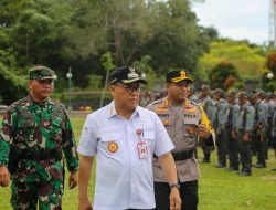 Ribuan Linmas Disiapkan Amankan Pemilu di PPU