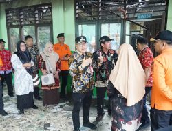 Tinjau SDN 022 PPU Pasca Kebakaran, Marbun Pastikan Proses Belajar Mengajar Tetap Berjalan
