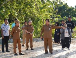 Marbun Kecewa Pembangunan Siring dan Timbunan SDN 040 PPU Tidak Sesuai Harapan