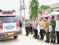 Lepas Logistik Pemilu 2024, Marbun Minta Masyarakat Jaga Kondosifitas Wilayah