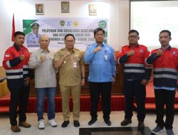 Pj Bupati Marbun Buka Diklat K3 Perumda Air Minum Danum Taka
