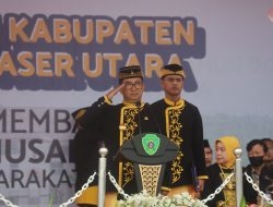 Pj. Gubernur Kaltim Pimpin Upacara Peringatan Hari Ulang Tahun Pemkab PPU Ke-22