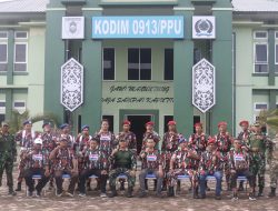 Tingkatkan Kedispilinan dan Rasa Persatuan, LMP Ikuti Latihan PBB dan Bela Negara di Makodim 0913/PPU