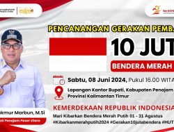 Pemkab PPU Siap Sukseskan Gerakan Pembagian 10 Juta Bendera Merah Putih Tahun 2024