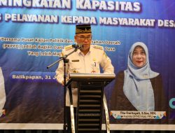 Buka Bimtek, Pj Bupati PPU Tekankan Pentingnya Pelayanan Masyarakat di Desa