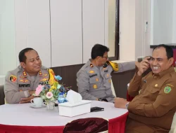 Perkuat Sinergitas, Pj Bupati Zainal Arifin Kunjungi Mako Polres PPU