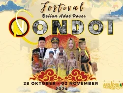 Festival Belian Adat Paser Nondoi 2024 Siap Digelar , Wujudkan Pelestarian Budaya dan Ekonomi Kreatif