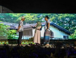 Drama Cintaku “Terhalang Tembok” Buat Baper Pengunjung Malam Pentas Seni dan UMKM di PPU