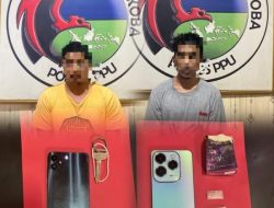 Satresnarkoba Polres PPU Amankan Dua Pengedar Narkoba di Babulu