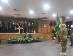 Digelar di Dalam Ruangan, Upacara HUT Ke-23 Kabupaten PPU Berlangsung Khidmat