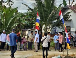 Pemdes dan Masyarakat Loh Sumber Menyambut Baik Bupati Kukar