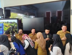 Hari Pertama Kerja, Diskominfo Kukar Perkuat Sinergi Lewat Halalbihalal dan Donor Darah