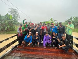 Pemerintah Kecamatan Babulu Gelar Gotong Royong Perbaikan Jembatan Penghubung Babulu – Longkali