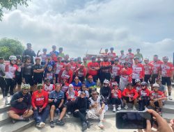 Gowes Bareng Komunitas, Kadispora Kukar Luncurkan Turapanloop Perdana