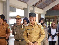 Wabup PPU Sidak Pasar Nenang, Pastikan Penataan dan Prioritaskan Warga Lokal