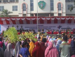 Bupati PPU Mudyat Noor Pimpin Upacara Hardiknas 2025