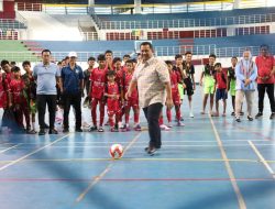 Buka Liga Bupati Futsal Series Tahun 2025, Mudyat Noor Ajak Jaga Sportivitas