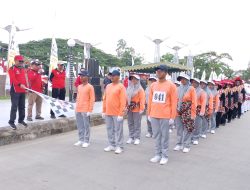 Semarak Gerak Jalan Diikuti 218 Peserta dari Berbagai Jenjang Pendidikan