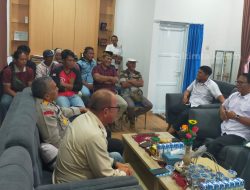 Camat Penajam Pimpin Rapat Perbaikan Jalan di Sotek, Pekerjaan Dimulai Akhir Mei