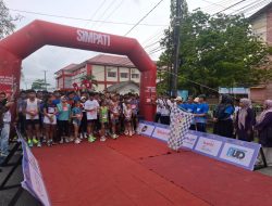 Sekda Tohar Lepas Peserta Fun Run HUT ke-41 SMAN 1 PPU