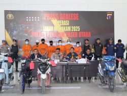 Polres PPU Ungkap Sejumlah Kasus Curanmor  Dalam Operasi Jaran 2025