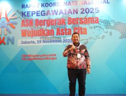 Bupati Mudyat Noor Hadiri Rakornas Kepegawaian 2025, Dorong ASN PPU Lebih Adaptif dan Responsif