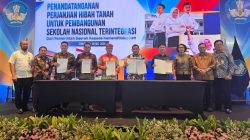 Bupati Mudyat Noor Teken BAST, Pembangunan SNT di PPU Segera Dimulai