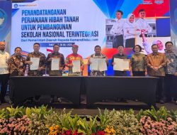 Bupati Mudyat Noor Teken BAST, Pembangunan SNT di PPU Segera Dimulai