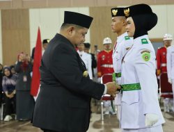 40 Calon Paskibraka PPU Dikukuhkan, Mudyat Noor Minta Emban Tugas dengan Penuh Tanggung Jawab