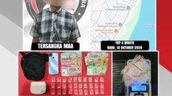 Operasi Sarang Narkoba, Polres PPU Ringkus Pria 22 Tahun dengan 30 Paket Sabu di Kelurahan Penajam